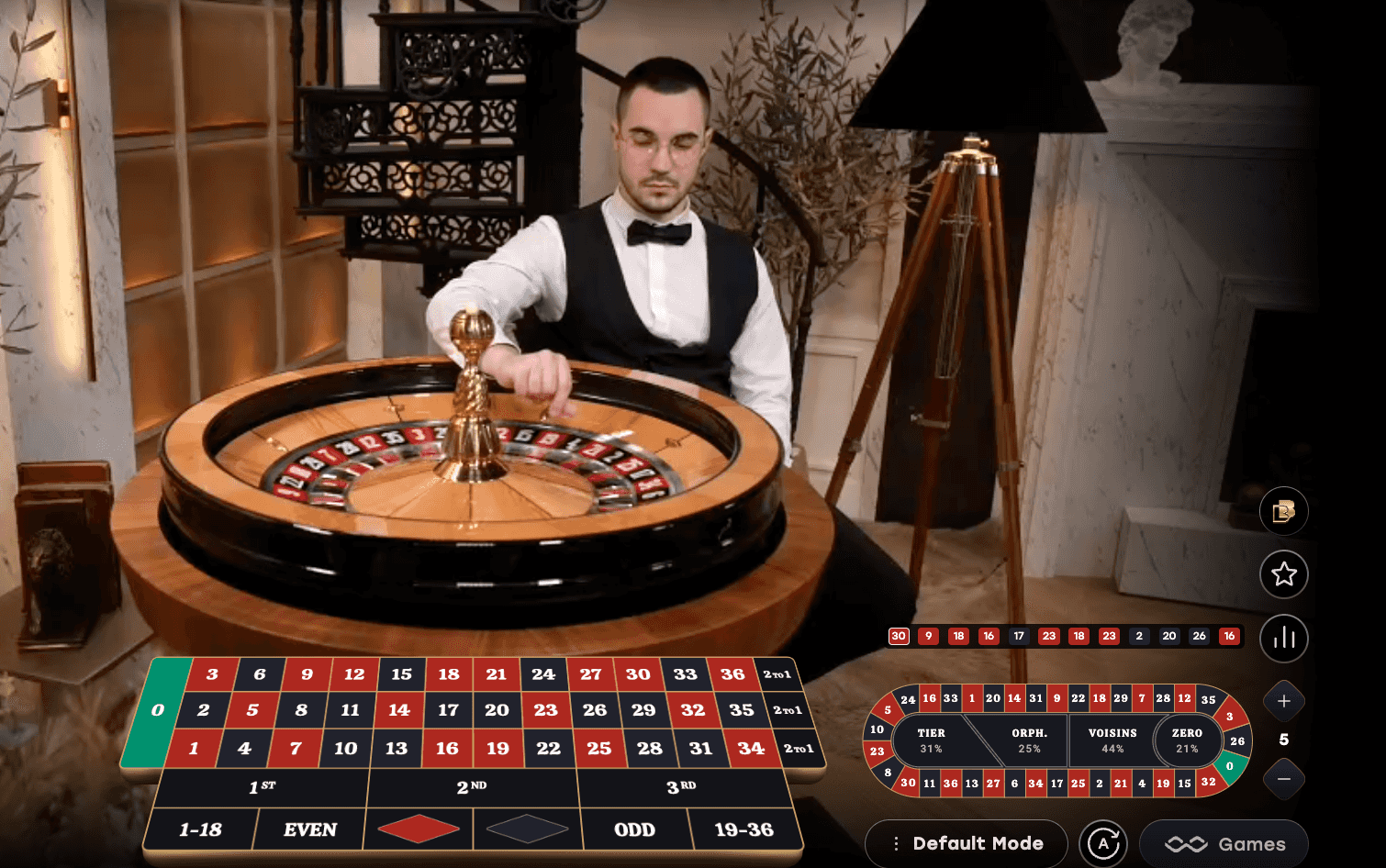 Blackjack Live Casino