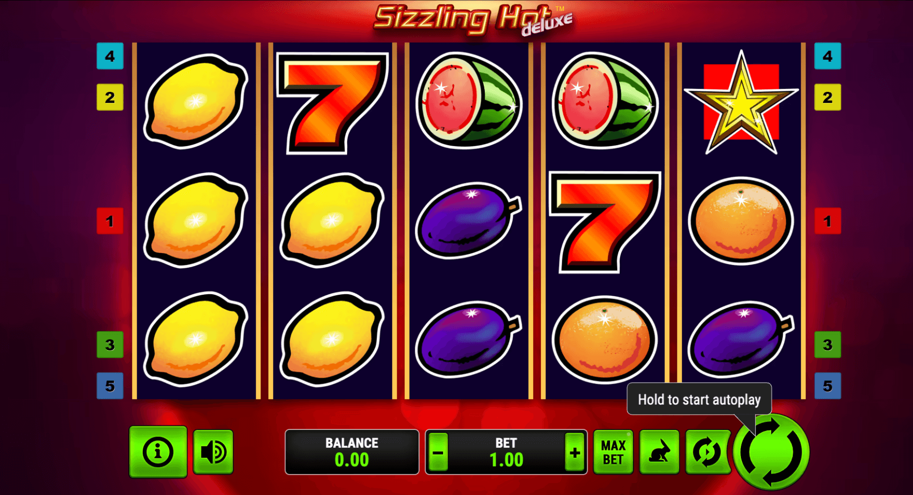 Sizzling Hot Deluxe Slot